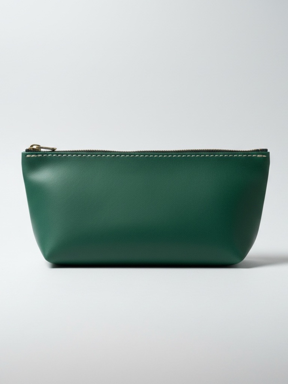 New Portland Leather Peacock Green Utility Bag